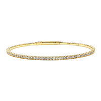 Brazalete en oro con Diamante I1 (H)  (CIRARI)