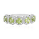 Anillo en plata con Peridoto