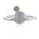 Anillo en plata con Peridoto