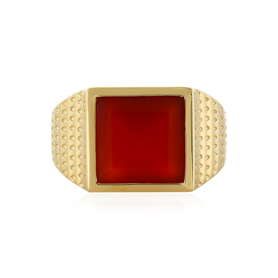 Anillo en plata con Ónix rojo