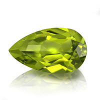 Piedra preciosa con Peridoto de cachemira 8,11 ct