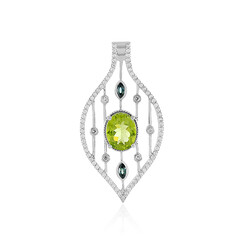 Colgante en plata con Peridoto de Arizona