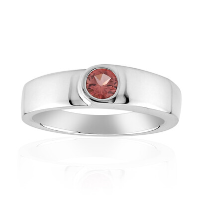 Anillo en plata con Turmalina rosa de Brasil (Pallanova)