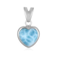 Colgante en plata con Larimar