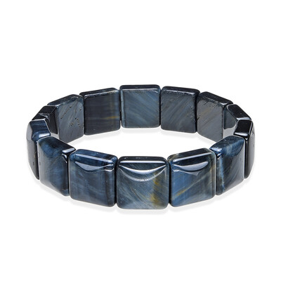 Brazalete con Ojo de tigre azul