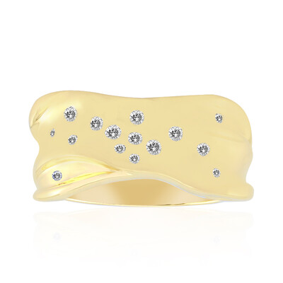 Anillo en oro con Diamante VVS1 (G) (Annette)