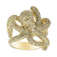 Anillo en oro con Diamante Fancy I3 (CIRARI)