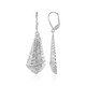 Pendientes en plata con Zircón (MONOSONO COLLECTION)