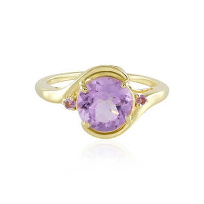 Anillo en plata con Amatista Rosa de Francia