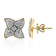 Pendientes en oro con Diamante SI1 (G) (Annette)