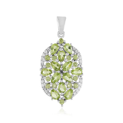 Colgante en plata con Peridoto