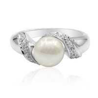 Anillo en plata con Perla Freshwater