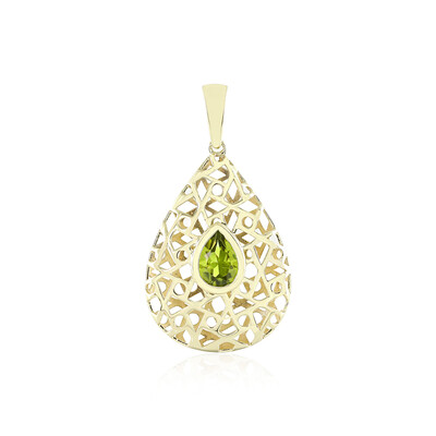 Colgante en oro con Peridoto (Ornaments by de Melo)