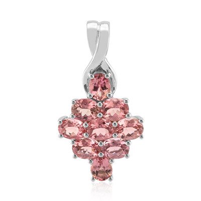 Colgante en plata con Turmalina rosa de Brasil (Pallanova)