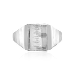 Anillo en plata con Cuarzo blanco