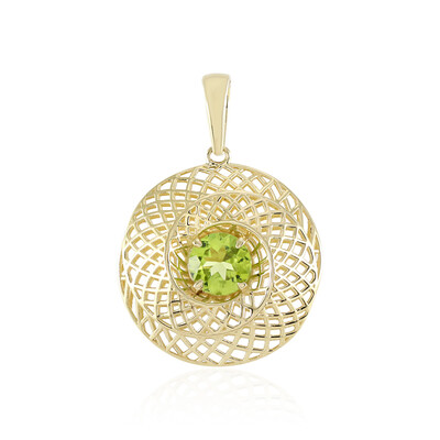 Colgante en oro con Peridoto (Ornaments by de Melo)