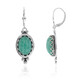 Pendientes en plata con Amazonita (Desert Chic)