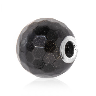 Colgante en plata con Obsidiana dorada (MONOSONO COLLECTION)