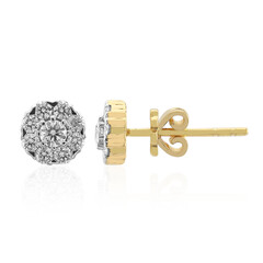 Pendientes en oro con Diamante VVS1 (G)