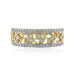 Anillo en oro con Diamante limpio a lupa F (LUCENT DIAMONDS)