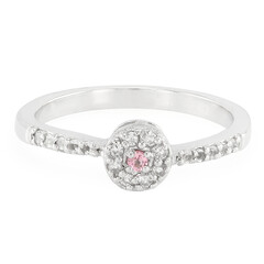 Anillo en plata con Turmalina rosa