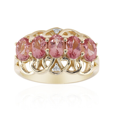 Anillo en oro con Turmalina rosa de Brasil (Rifkind 1894 Collection)