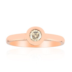 Anillo en oro con Diamante rosa de Francia de Argyle VS1