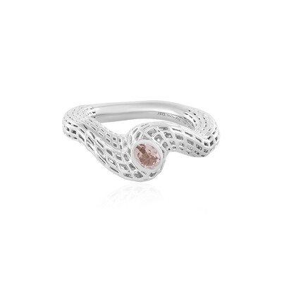 Anillo en plata con Turmalina rosa (SAELOCANA)