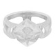 Anillo en plata con Cuarzo blanco (MONOSONO COLLECTION)