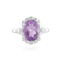 Anillo en plata con Amatista Rosa de Francia