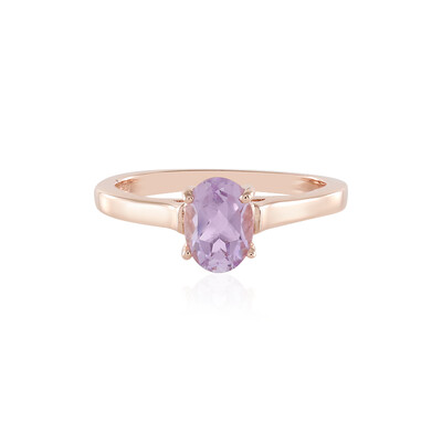 Anillo en plata con Amatista Rosa de Francia