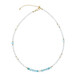 Collar en plata con Larimar