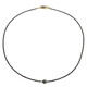 Collar en oro con Diamante negro (Adela Gold)