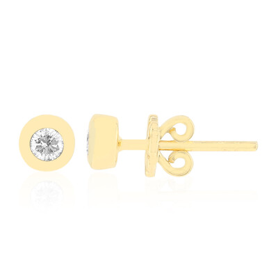 Pendientes en oro con Diamante SI1 (G) (Annette)