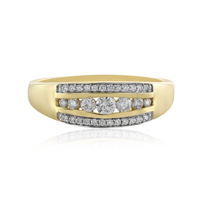 Anillo en oro con Diamante limpio a lupa F (LUCENT DIAMONDS)