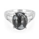 Anillo en plata con Obsidiana Copo de Nieve