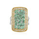 Anillo en plata con Cianita menta (Dallas Prince Designs)