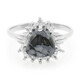 Anillo en plata con Obsidiana Copo de Nieve