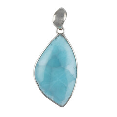 Colgante en plata con Larimar