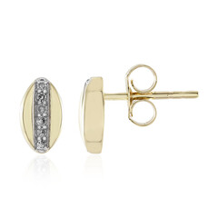 Pendientes en oro con Diamante I3 (J)