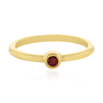 Anillo en plata con Espinela roja noble