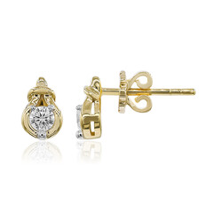 Pendientes en oro con Diamante SI1 (G)