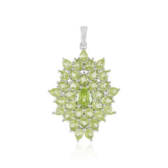 Colgante en plata con Peridoto