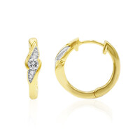 Pendientes en oro con Diamante IF (D)