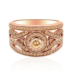 Anillo en oro con Diamante rosa de Francia de Argyle VS1