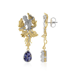 Pendientes en plata con Tanzanita (Gems en Vogue)