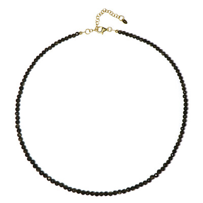 Collar en plata con Obsidiana dorada