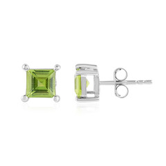 Pendientes en plata con Peridoto