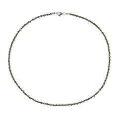 Collar en plata con Pirita