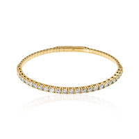 Brazalete en oro con Diamante I1 (H)  (CIRARI)